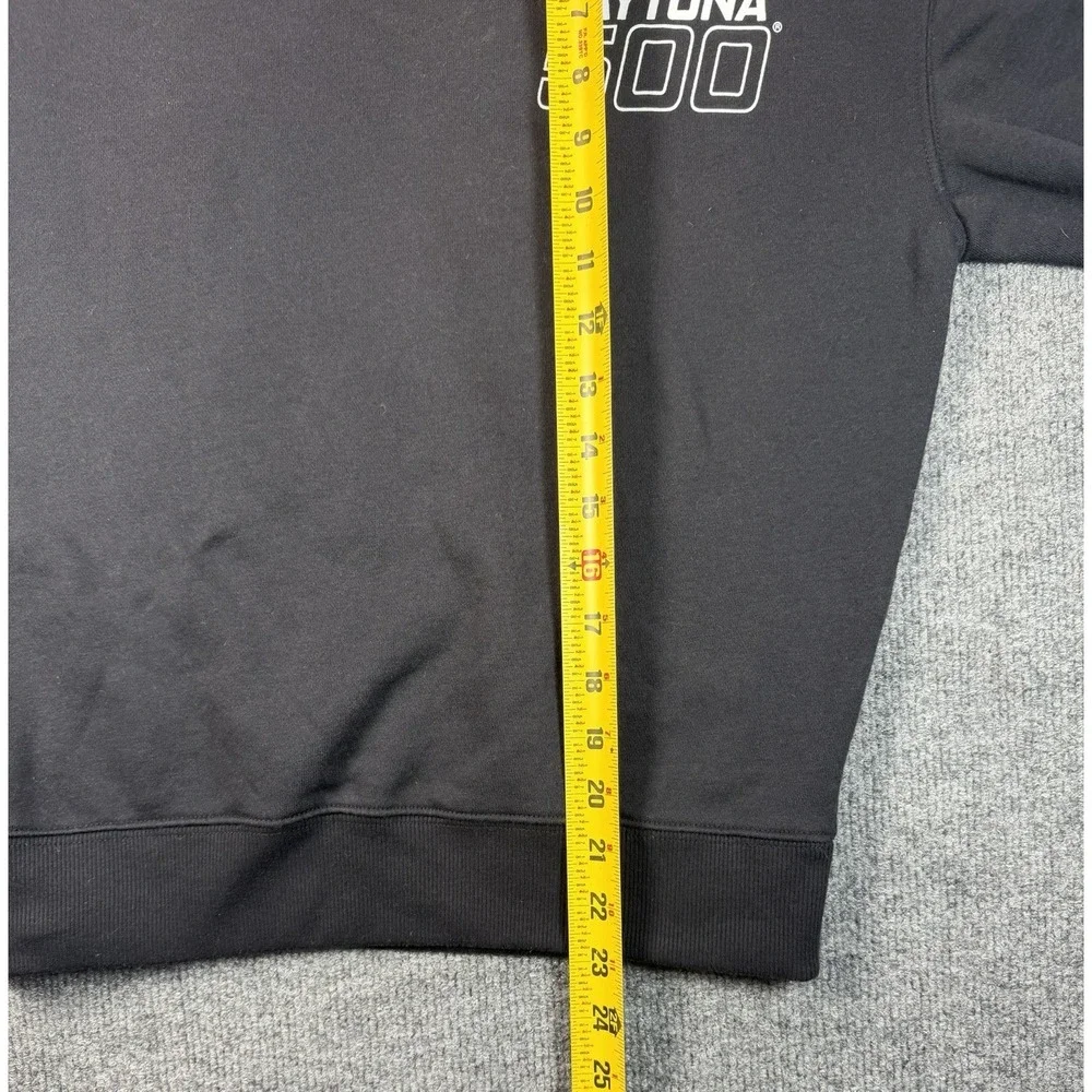NASCAR Daytona 500 Youth Large Crewneck Sweatshirt Black Size 10/12